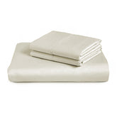 Royal Comfort 1000 Thread Count Cotton Rich 3 Piece Fitted Sheet Pillowcase Set - King - Pebble